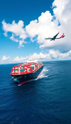 國際物流海運圖片